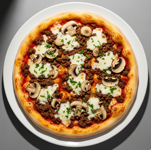 Bbq Beef Pizza 