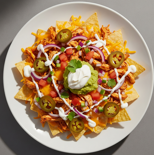 Chilli Chicken Nachos 